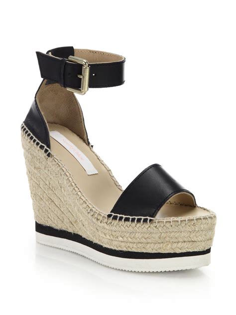 see by chloe glyn flat espadrilles|chloe espadrille wedge sandal.